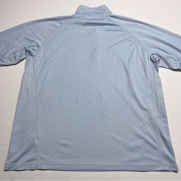 Orvis Trout Bum Lightweight 1/4 Zip Recycled Polyester Pullover Light Blue, XXL - Picture 3 of 9